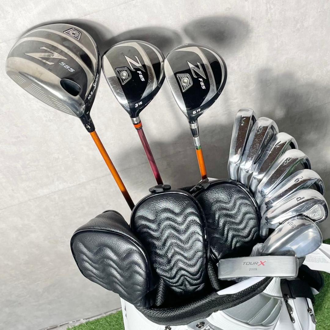 【貴重レフティ】スリクソン Z565 ゴルフクラブセット 11本 S メンズ 左