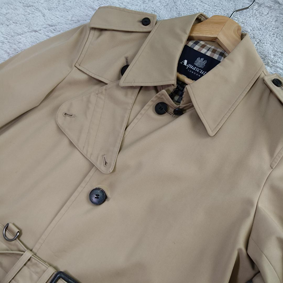Aquascutum トレンチコート 34サイズ ベージュ