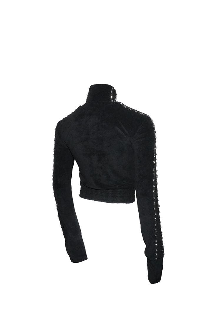 トップス theredthread beaded track jersey jacket