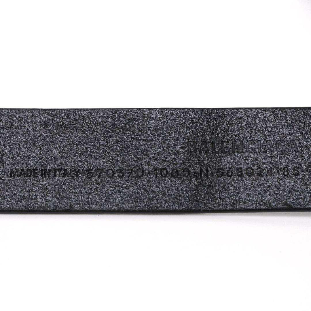 バレンシアガ BALENCIAGA　ベルト　BB　ゴールド　ブラック