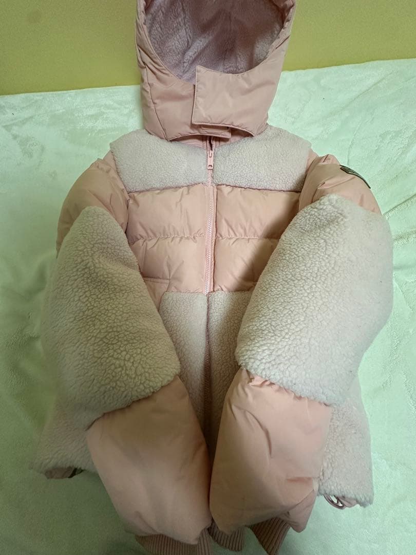 BURBERRY ピンク ダウンコート 155/80