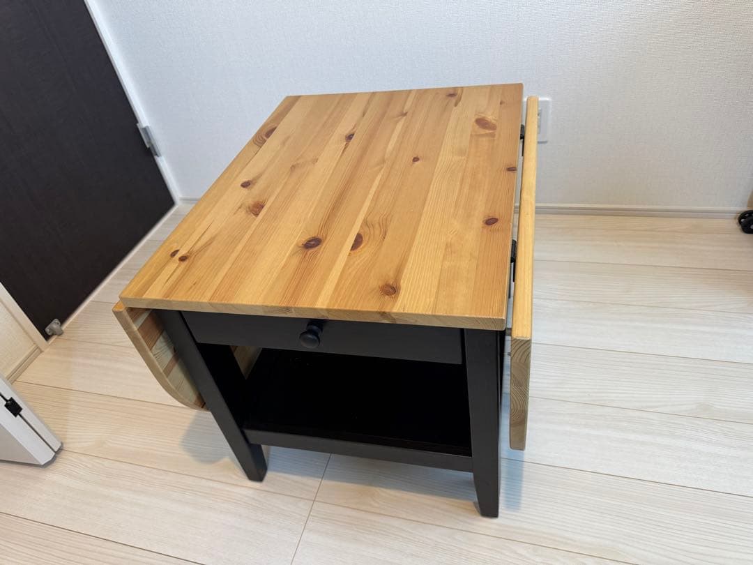 Kafka様用IKEA ARKELSTORP 木製　折りたたみ　コーヒーテーブル
