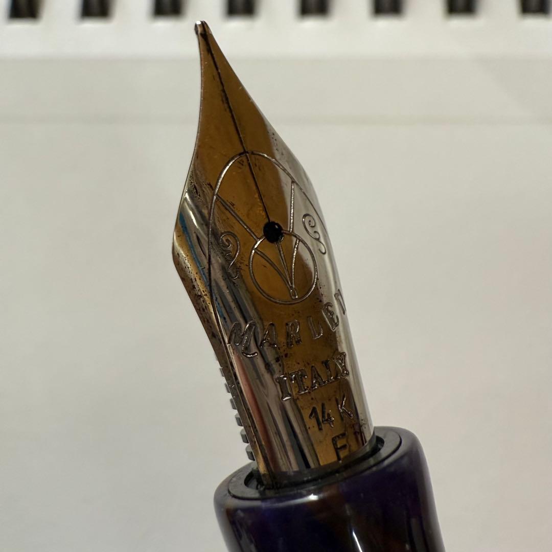Marlen 万年筆　字幅F 14k