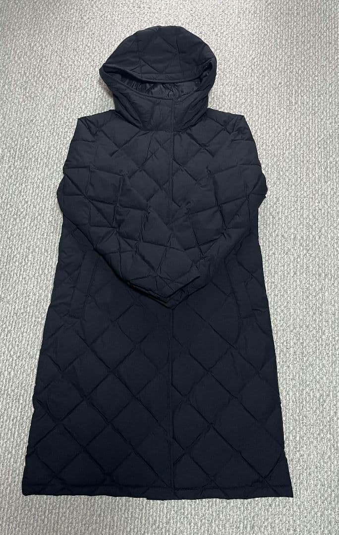 NIQLO ユニクロ パフテックロングコート リラックスフィット ブラック M