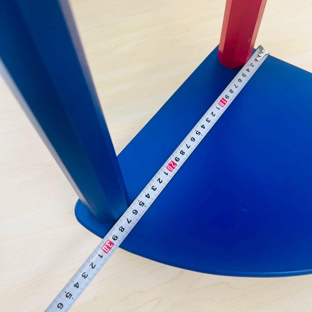 コーナーラック 色鉛筆 三角ラック 3段 ラック かわいい 子供部屋 レトロ