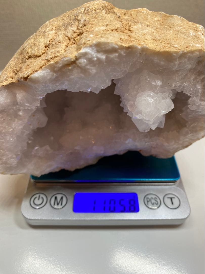 じゅん　ジオード、セレスタイトセット　巨大　天然石　原石　パワーストーン