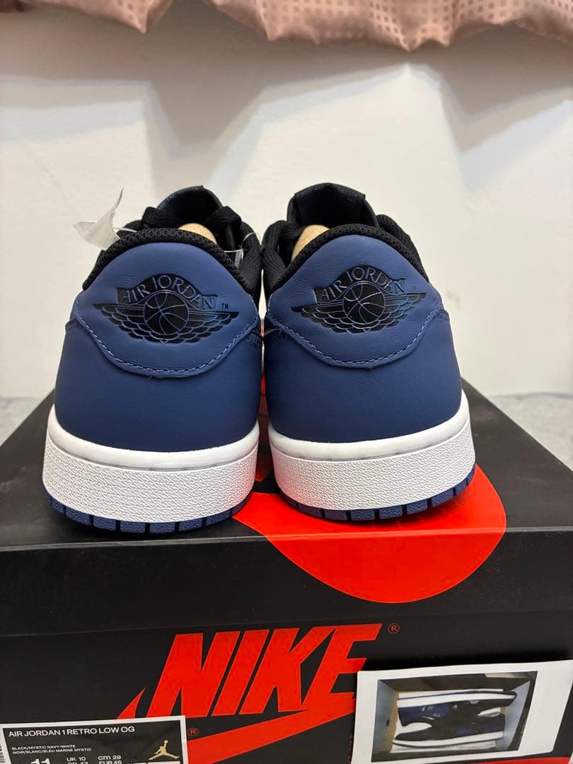 NIKE air jordan 1 low ミスティックネイビー