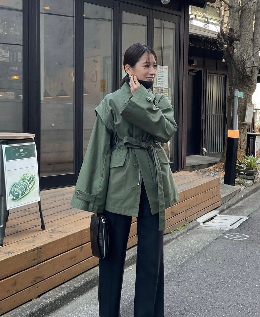 【週末限定最終値下げ】CLANE 2wayミリタリーJK