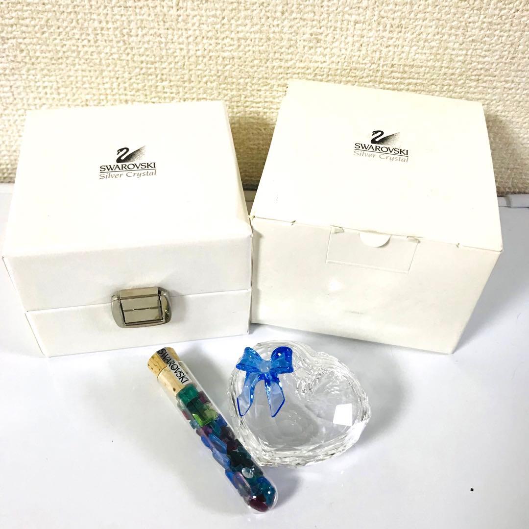 スワロフスキー シルバークリスタル Sweet Heart Jewel Box