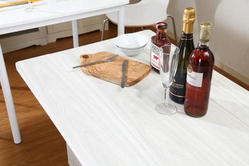 【新品・送料無料】バタフライキッチンカウンター　ＷＨＷ