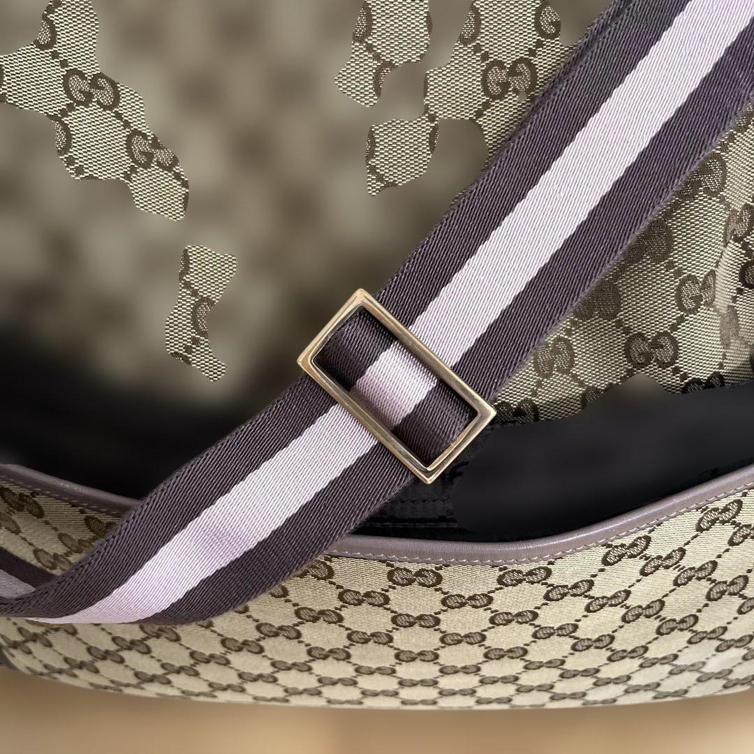 【美品】GUCCI GG柄 ショルダーバッグ 限定カラー オムツシート付