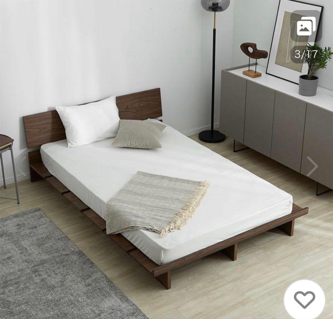 セミダブル・ダブル　木製ベッドフレーム