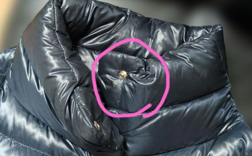 【美品】　HERNO ヘルノ　ダウンコート　38　ネイビー　膝上丈