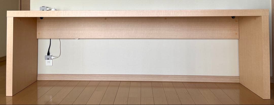 匿名送料無料 幅2m10cmナチュラルウッド シンプルデスク