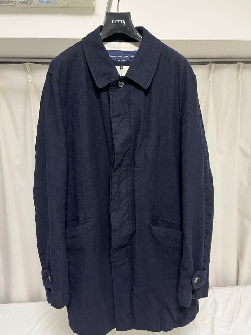COMME des GARCONS HOMME 縮絨バルマカーンコート M