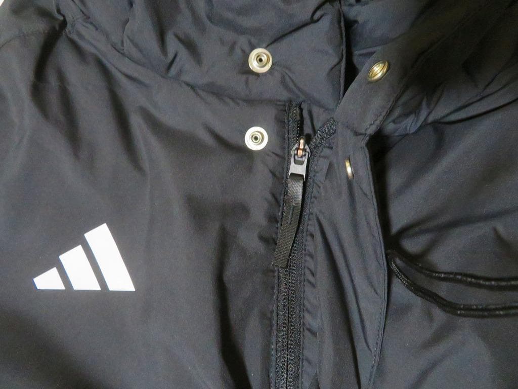 ★新品★adidasアディダス ベンチコート 黒・白【XL】