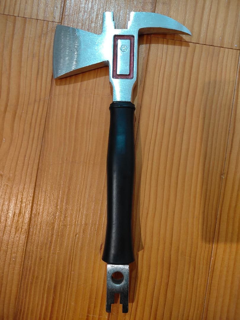 【希少】救助用万能斧　トップマン　レザーケース付き