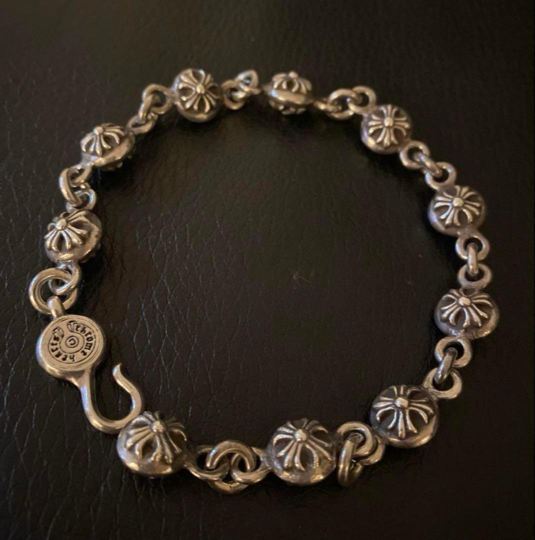 クロムハーツ クロスボールブレスレット