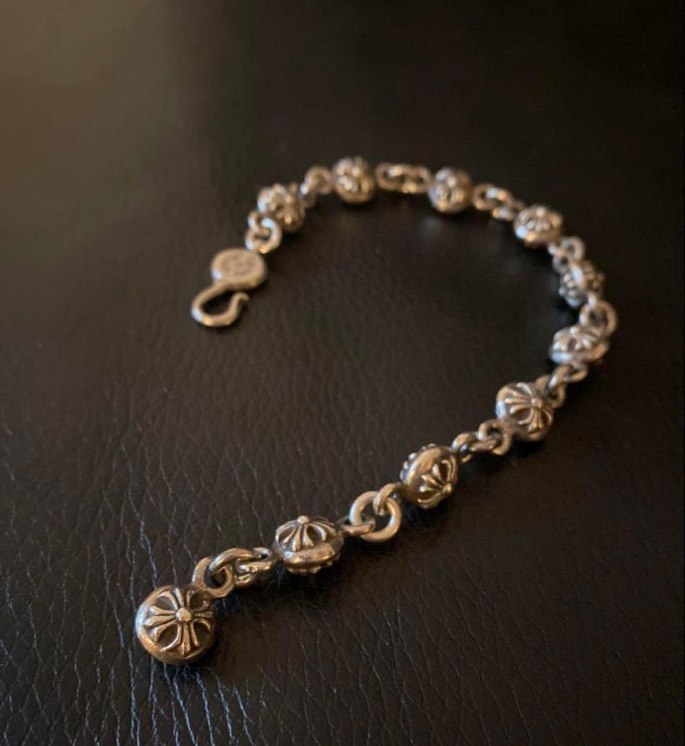 クロムハーツ クロスボールブレスレット