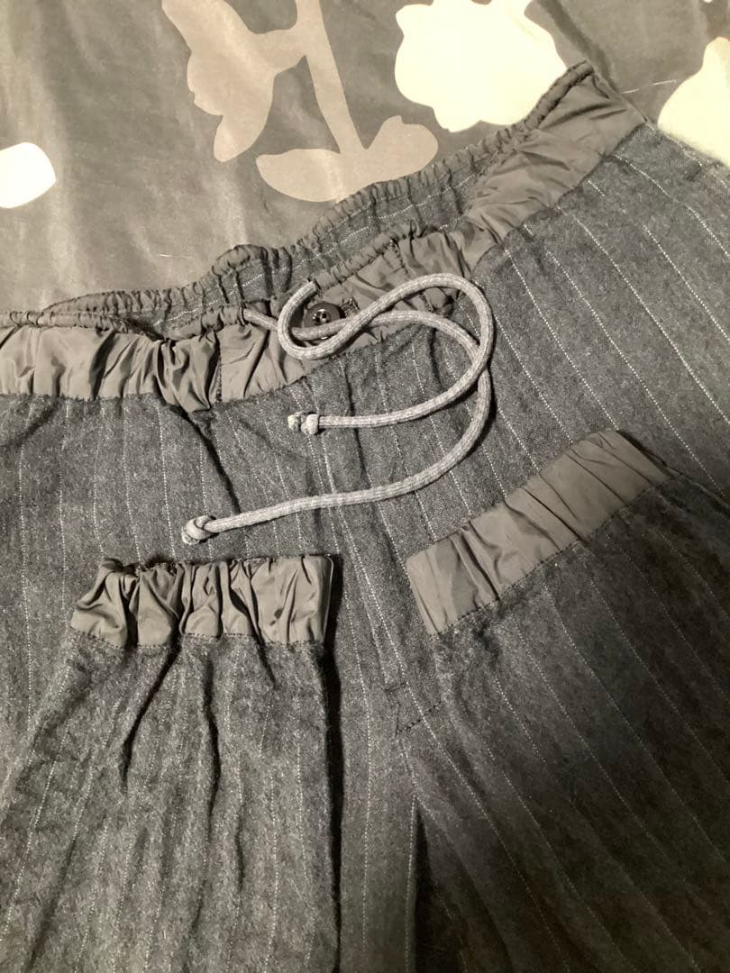 永山瑛太着 Sacai サカイ 13AW ウールイージー リブパンツ 1