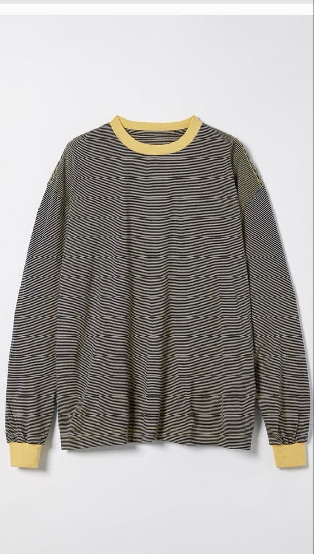 ONC MERINO メリノウール カットソー SAND YELLOWサイズ4