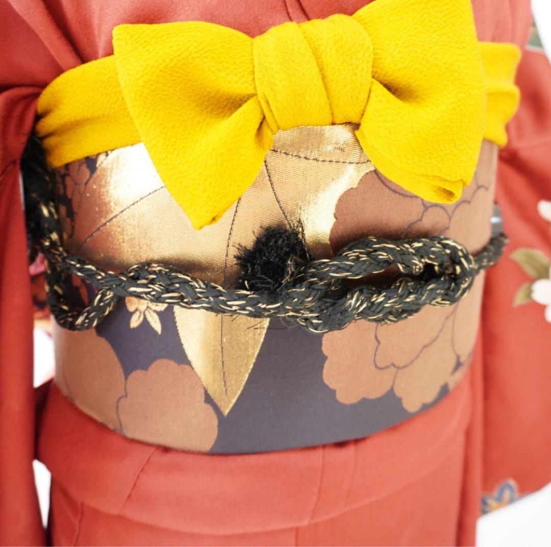 振袖フルセット 980F 5点セット　正絹 すべて正絹