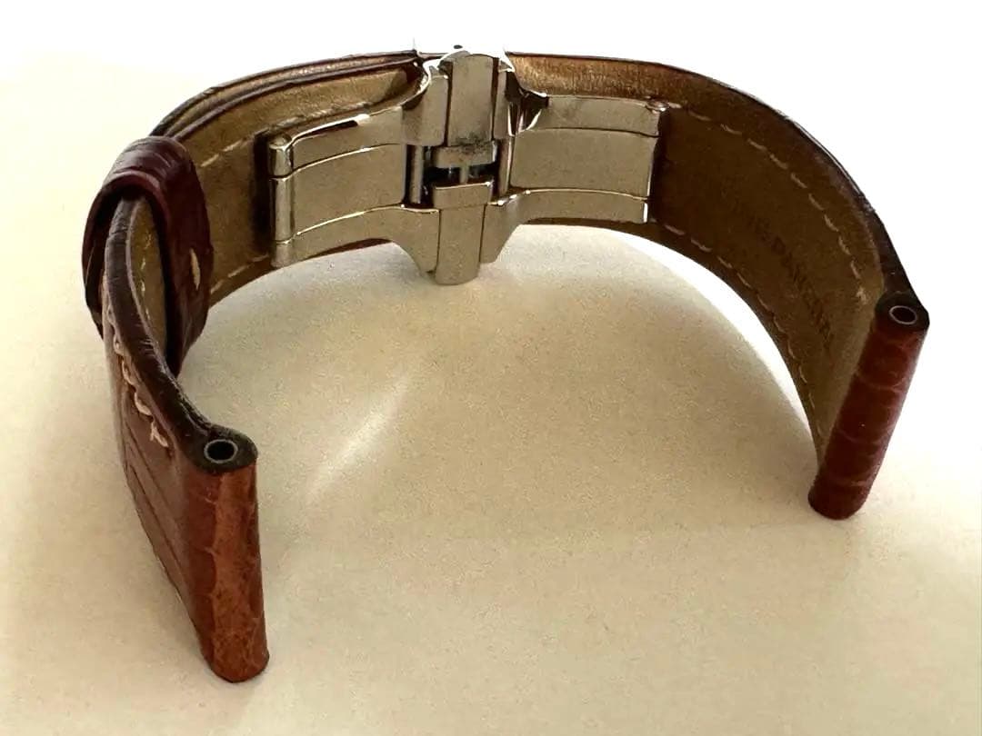 PANERAI 純正レザーストラップ Dバックル付きベルト