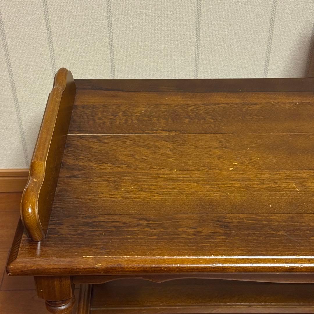 カリモク　テレフォンベンチ　グランドコロニアル　ヨークタウン　レトロ　家具