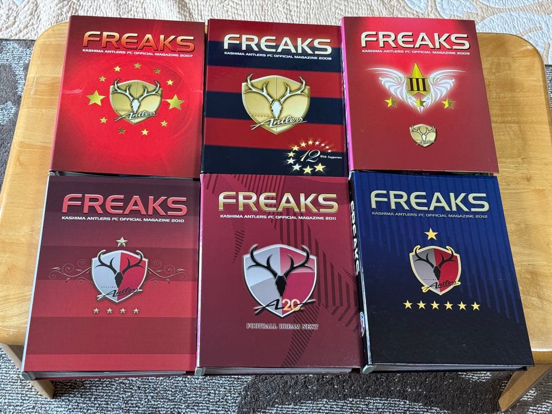 鹿島アントラーズ ファンクラブ会報 フリークス vol.001~340