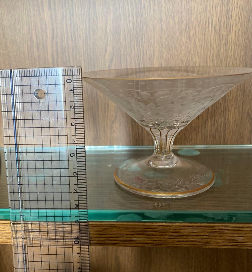 モーゼル　Moser 5個セット デザートグラス