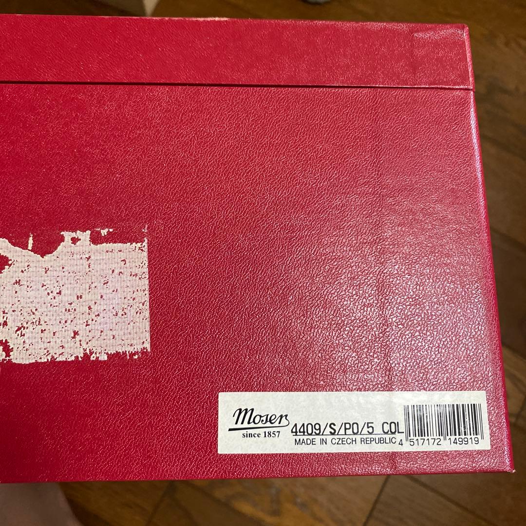 モーゼル　Moser 5個セット デザートグラス