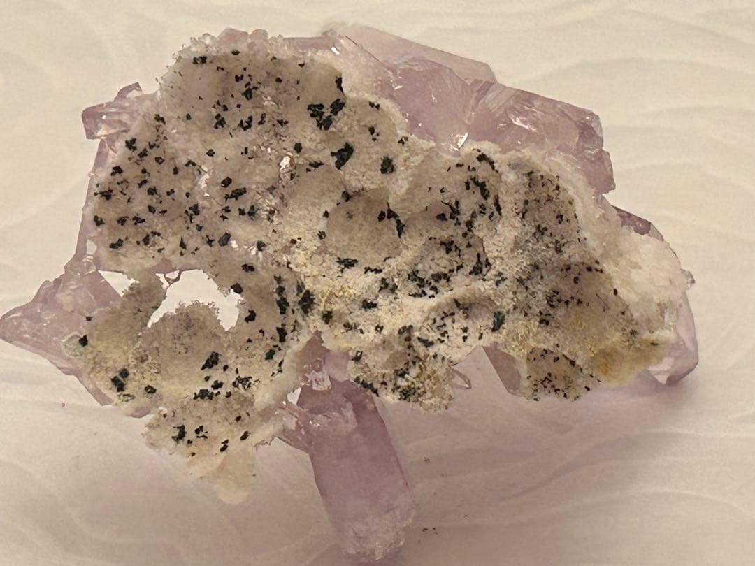 【超希少　メキシコベラクルス産　女神のアメジスト　透明感高・:*+.】