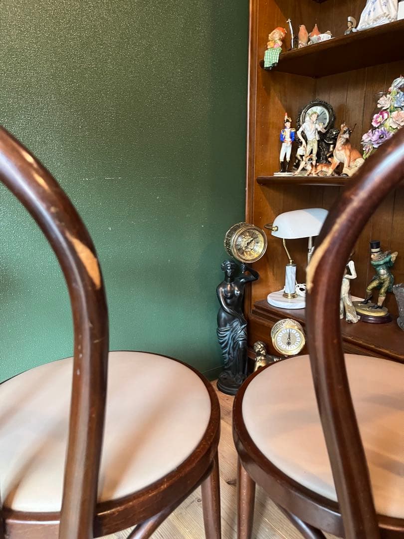 ベントウッドチェア 椅子 セット 昭和レトロ アンティーク 曲木 ビンテージ