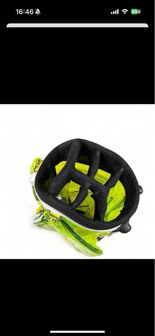 MUTA MARINE 蛍光イエロー スタンドバッグ