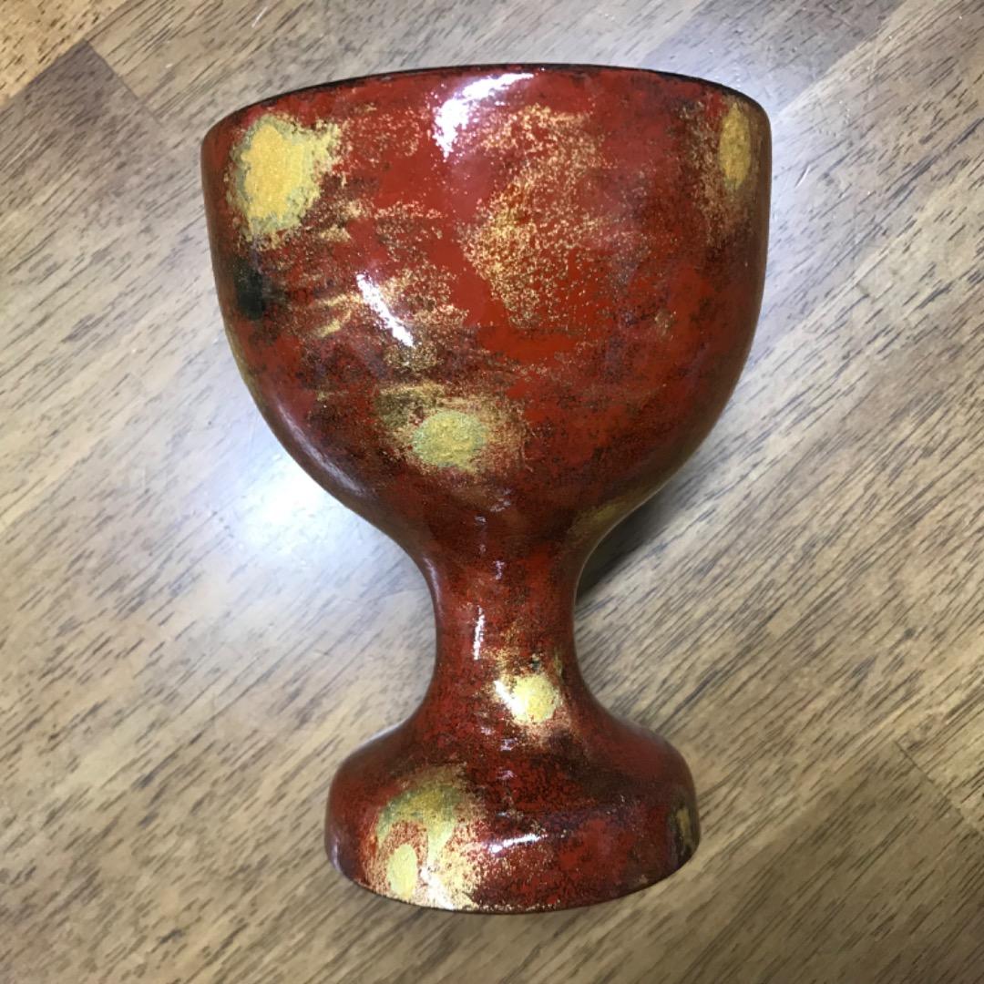 ハッピーさま専用ページ　ハンドメイド　聖杯カップグラス　1個　T-349