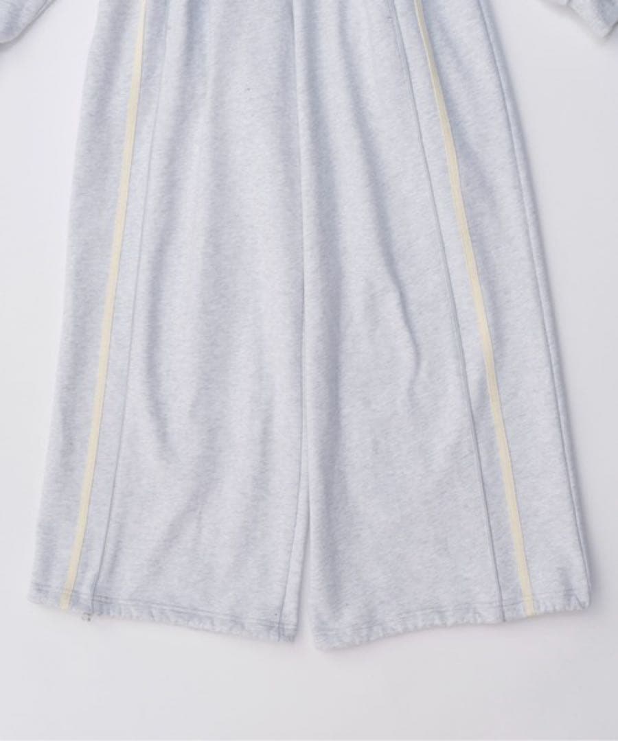 【美品✨】MAISONSPECIAL 川口春奈着用 スウェットトラックロンパース