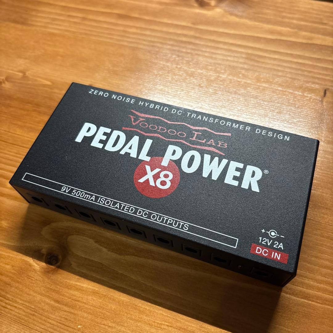 ギター Voodoo Lab PEDAL POWER X8