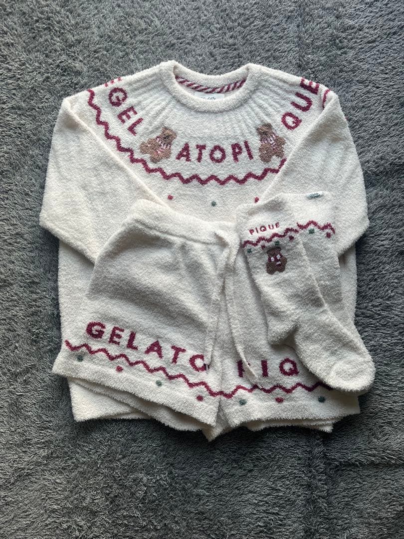 ジェラートピケ パジャマセット