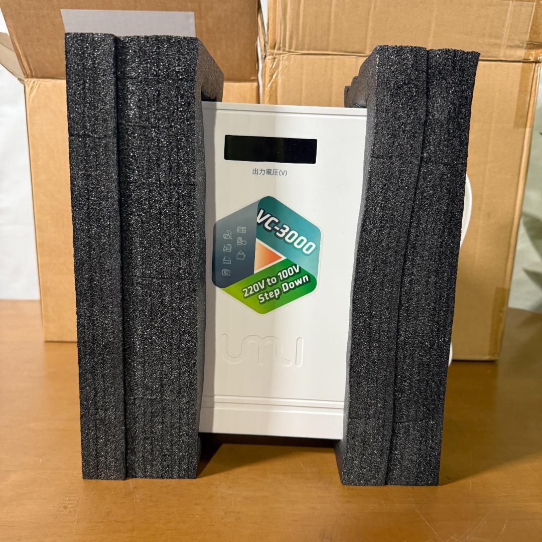 UMIVC 変圧器 3000W 海外電気製品を日本で使用 昇圧器 昇圧機 アップ