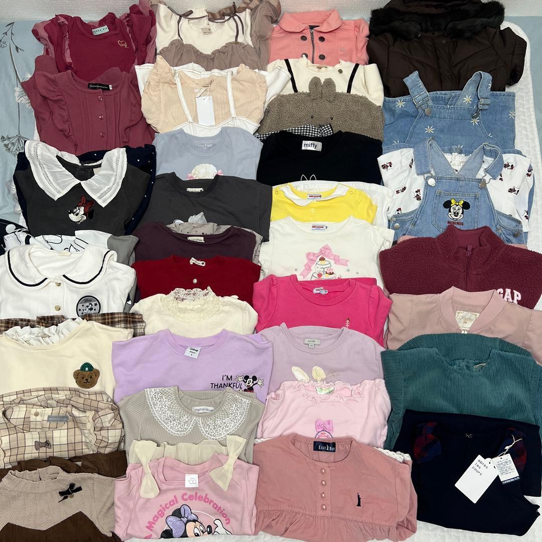 ❣️まゆ❣️100〜110サイズ　女の子　秋冬服　60点以上
