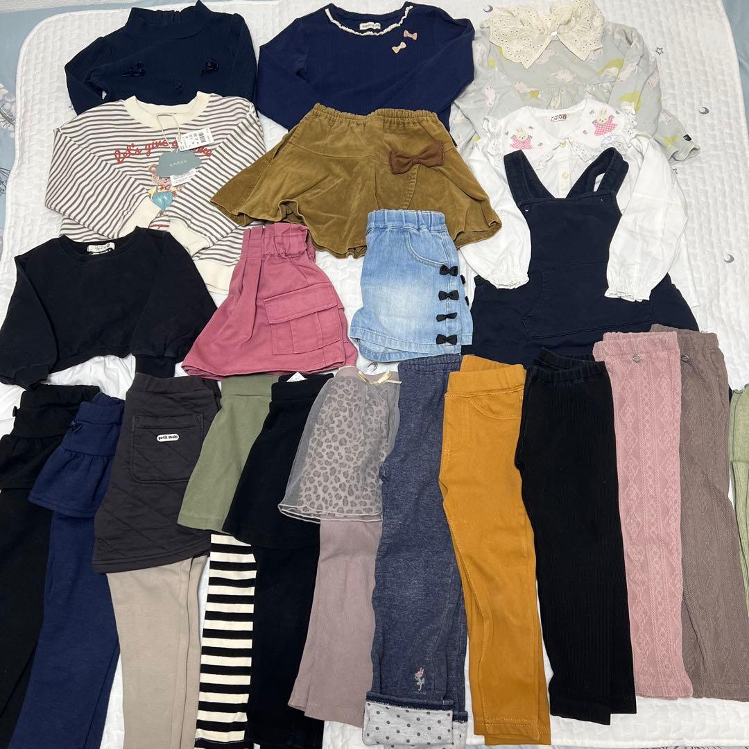 ❣️まゆ❣️100〜110サイズ　女の子　秋冬服　60点以上