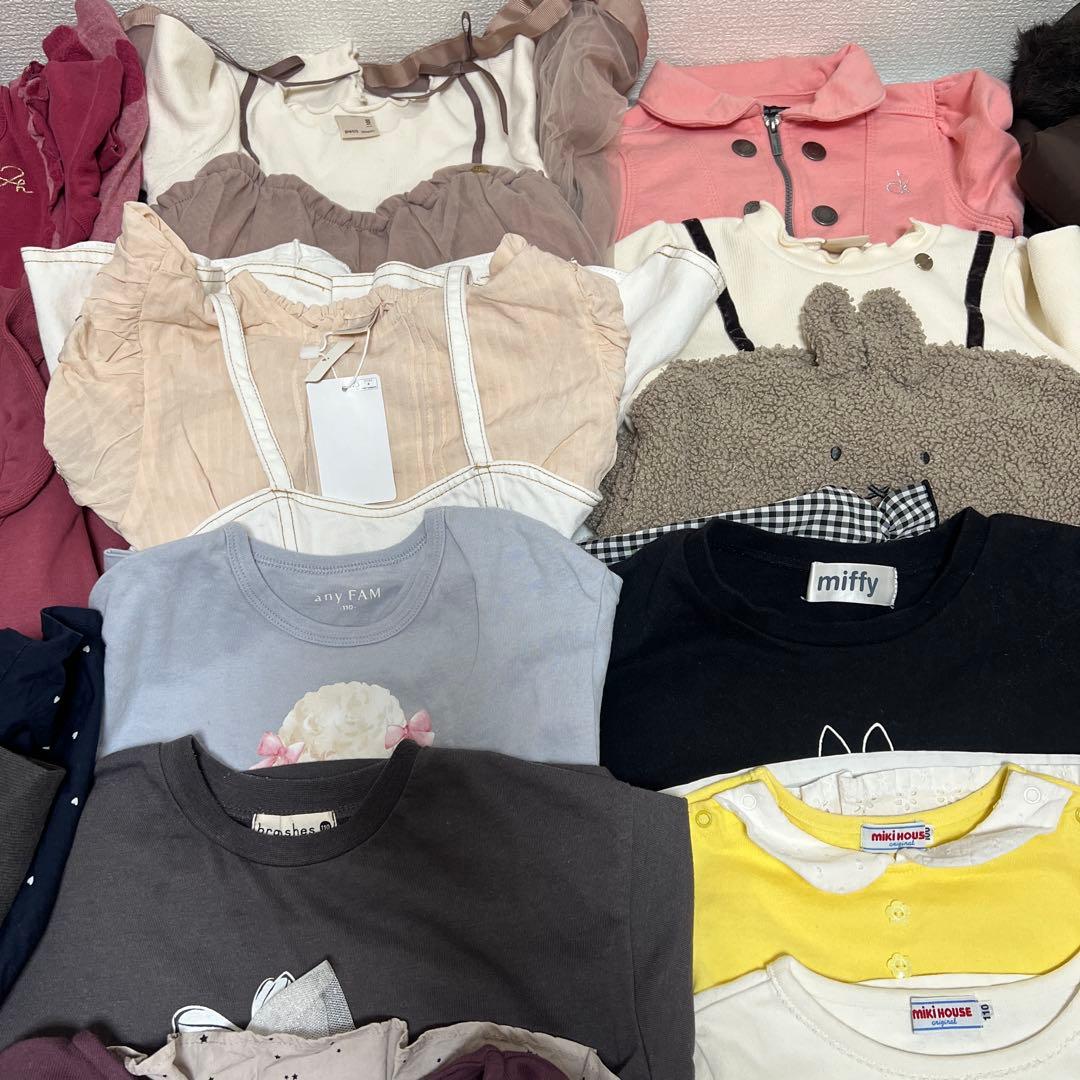 ❣️まゆ❣️100〜110サイズ　女の子　秋冬服　60点以上