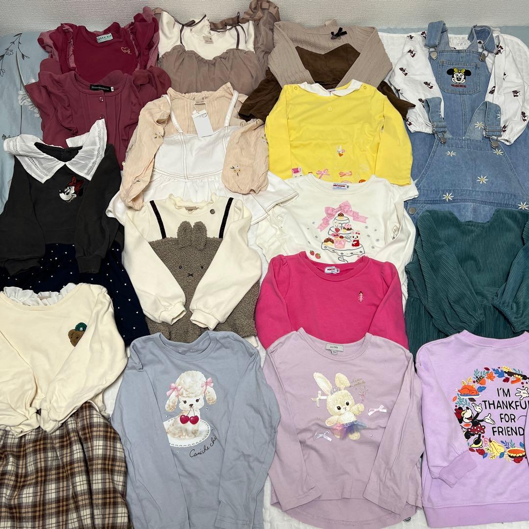 ❣️まゆ❣️100〜110サイズ　女の子　秋冬服　60点以上