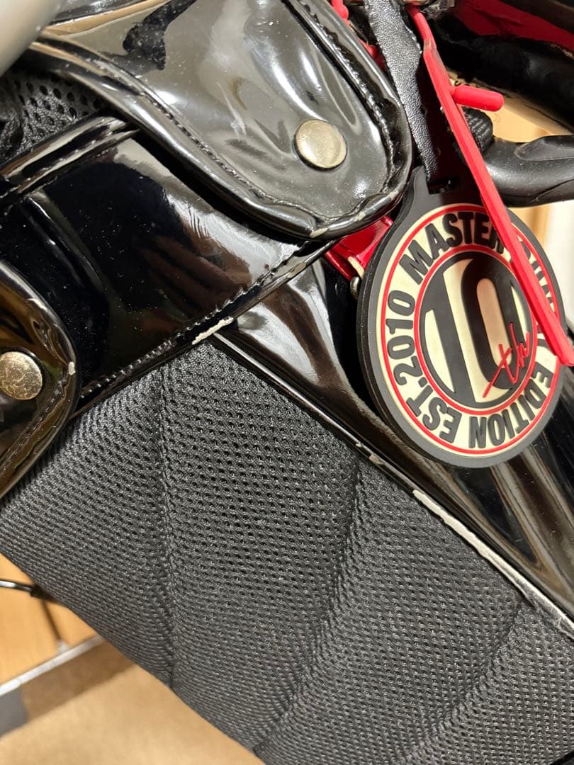 マスターバニーエディション　エナメルキャディーバッグ(スタンド式)