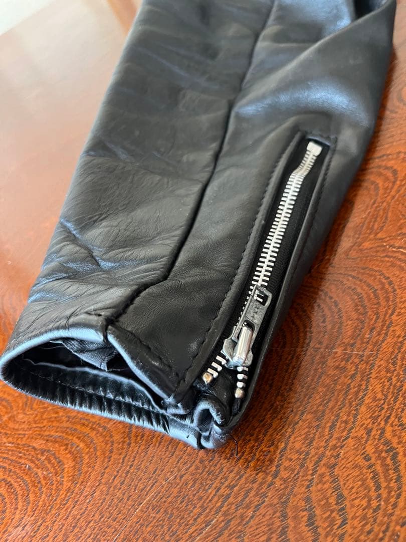 ★美品★ Schott 643E ライナー付シングルライダース Size40 L