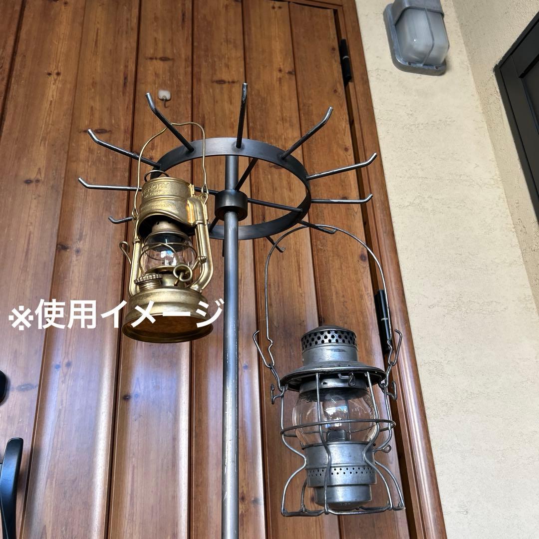 インダストリアル サークルハンガー アイアンラック シャビー ヴィンテージ