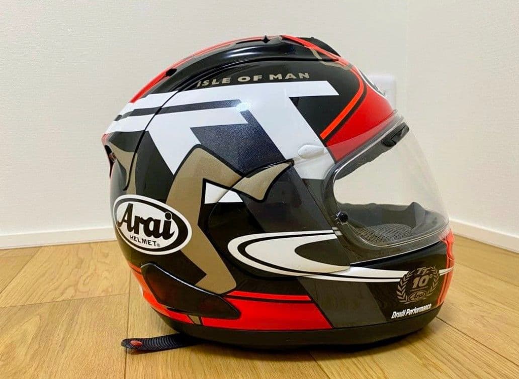 Arai RX-7X IOMTT-2018 L 限定モデルガラスコーティング済み