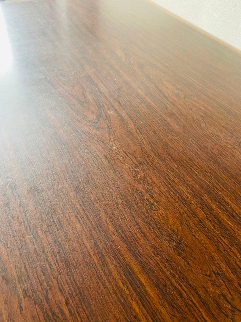 飛騨家具　キツツキ　アンティーク　木製ダイニングテーブル ブラウン 長方形