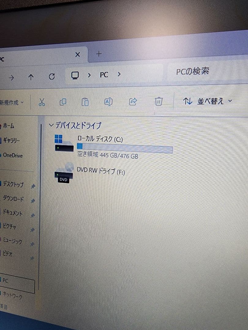 NEC VersaPro上位ノートパソコン　i5/16GB/新品SSD512GB