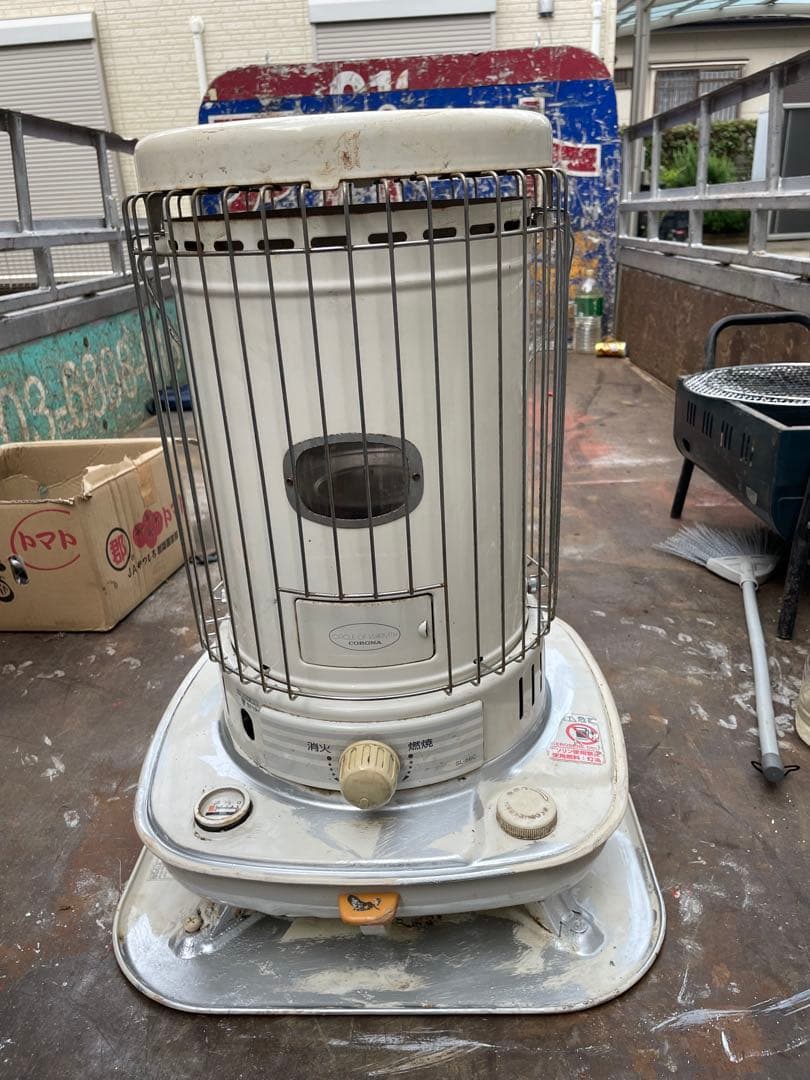 自然通気形開放式石油ストーブ